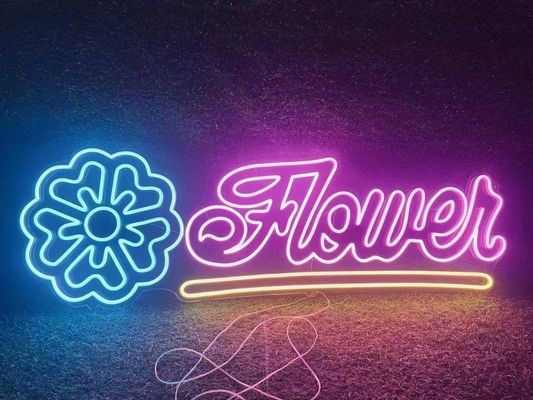 Van Slimme LEIDENE van de kleurenverandering van de het Landschapsdecoratie Strooklichten Rgb de Atmosfeerlampen Flex Neon Sign