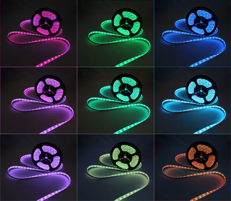Muziekip65 APP naar huis Geleide Lichte Strook Flexibele Waterdichte Luces Rgb 5050 Uitrustingen