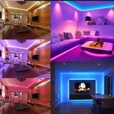 RGB 5V maken Slimme LEIDENE Muzieklicht Geleide TV Backlight 5050 USB- waterdichtKleur het Veranderen
