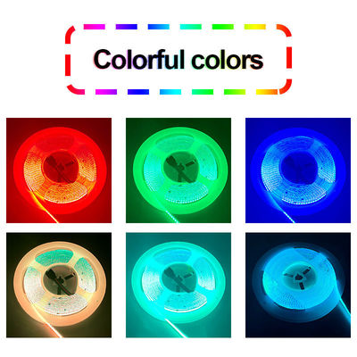 Het slimme Rgb van de de Muzieksynchronisatie van Bluetooth APP van de Muziek Reactieve Geleide Strook Controlemechanisme Cob Rgb Light