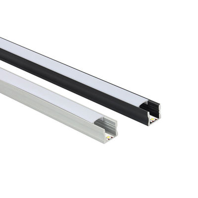 AL1715B 5050 3528 Alu Pro 17.6mm leidde de Lat Licht Profiel van het Strookprofiel