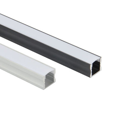 AL1715B 5050 3528 Alu Pro 17.6mm leidde de Lat Licht Profiel van het Strookprofiel
