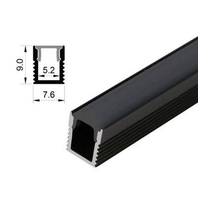 Mini Recessed Square-van het LEIDENE AL 0809 Aluminiumprofiel voor Binnen Openluchtarchitectuurplafond