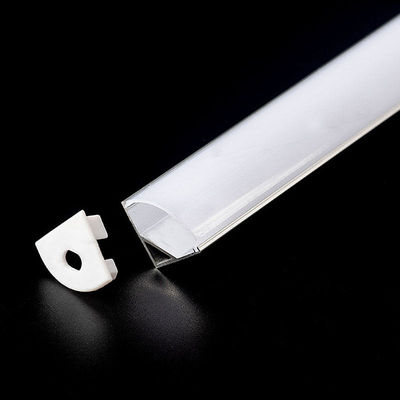 Van het 1616 IP20-LEIDENE van het de V-vormaluminium Aluminiumprofiel 110lm het Licht van het het Kanaalkabinet
