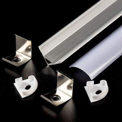 Van het 1616 IP20-LEIDENE van het de V-vormaluminium Aluminiumprofiel 110lm het Licht van het het Kanaalkabinet