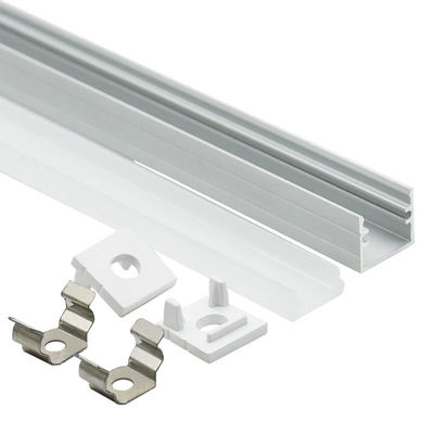 1212 3m het Profielaluminium Geleid Licht Kanaal van het Hoekaluminium met de Dekking van Verspreiderpc