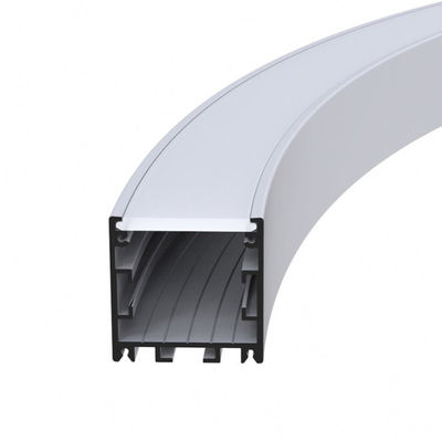 90lm gebogen om s-Vorm LEIDENE Aluminiumprofiel Gebogen Geleide Uitdrijving 2700K