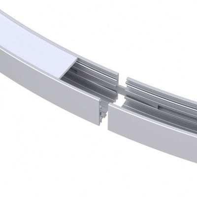 90lm gebogen om s-Vorm LEIDENE Aluminiumprofiel Gebogen Geleide Uitdrijving 2700K