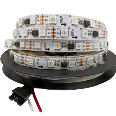 WS2811 digitale LEIDENE Flexibele Strook Adresseerbare LEIDENE Lichte 24V Aclorol Programmeerbare 5050