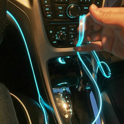 de 3m Gewijzigde Lijn van Gr van Autolichten Koude Lichte met LEIDENE van de het Dashboardconsole van USB DIY T Omringende Ligh