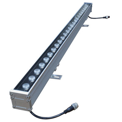 24V van RGB LEIDENE de Lichte Ip67 DMX512 Openlucht Lineaire Architecturale Schijnwerper Muurwasmachine