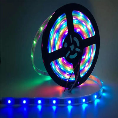 Individueel Adresseerbare 5050 Rgb Geleide Strooklichten Lichte het Verspreiden Band 5m Ws2812B
