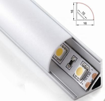 Aluminium van Harde LEIDENE de Lineaire Bar SMD2835 2700K Dotless Verlichtingsstroken voor Kabinet