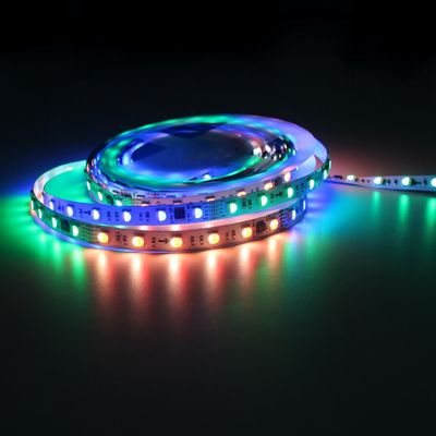 Decoratieve Digitale Geleide het Controlemechanisme24v Magische RGBW 60LEDs/M Outdoor Dmx Led Verlichting van Strookdmx