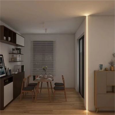 KTV-Bar van het LEIDENE van de het Binnenlandlijn Lichtenkabinet van het het Aluminiumprofiel de Muur Lineaire Geleide Hoek 200cm 300cm