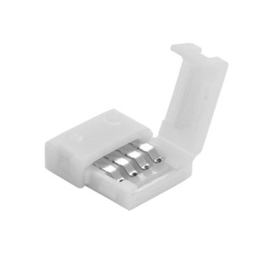 10mm 4 Pin Led Rgb Connector 10mm 4 Speld LEIDEN Bijkomend L T X Vorm Unwired Gapless Solderless