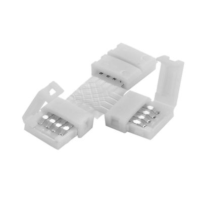 10mm 4 Pin Led Rgb Connector 10mm 4 Speld LEIDEN Bijkomend L T X Vorm Unwired Gapless Solderless