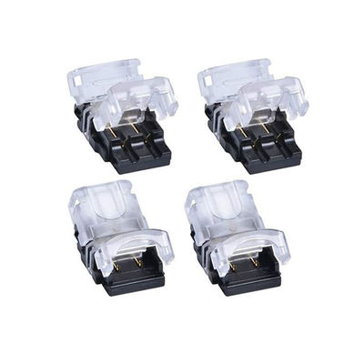 LEIDEN van 4pin 3pin 2 Pin Led Light Connector Bijkomend Einddraad Vrouwelijk Mannetje 8mm 10mm