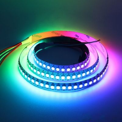 van het LEIDENE van 5050rgb WS2812 Flex Smart Adresseerbare Geleide Strook Rgbw Stemmings de Lichte Pixel 5V