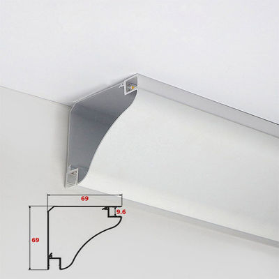 Het aangepaste van het LEIDENE Licht Aluminiumprofiel voor Oppervlakte zet op