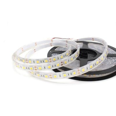 IP68 warme Witte LEIDENE Flexibele Strook 5M 5050
