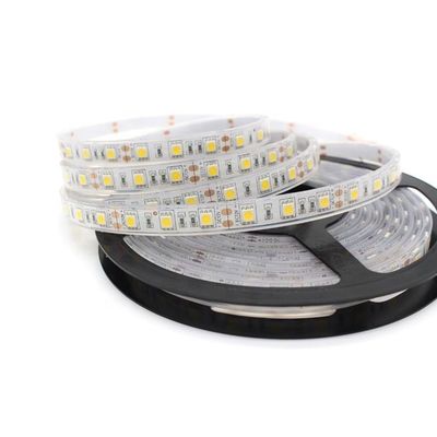 IP68 warme Witte LEIDENE Flexibele Strook 5M 5050