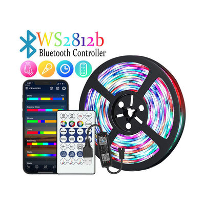 APP Wifi 5V Slimme LEIDENE Strooklichten 5050 SMD RGB voor Vakantiepartij Met afstandsbediening