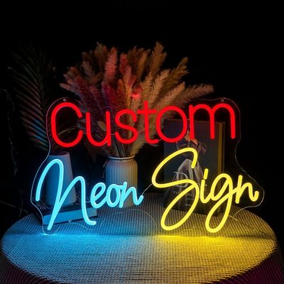 Douane van het LEIDENE Brieven Neonlicht de Gelukkige Verjaardag Geleide Lichte Teken voor de Decoratie van het Partijhuis