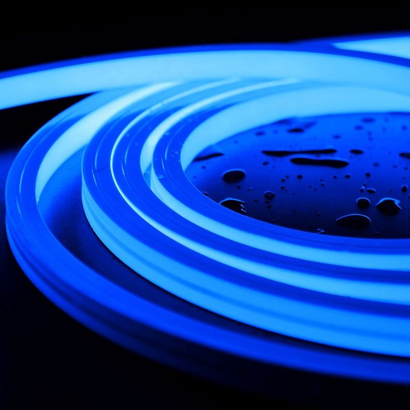 24V de adresseerbare Neonlichtstroken maken Geleide Strooklichten Ip68 voor Openluchtdecor waterdicht
