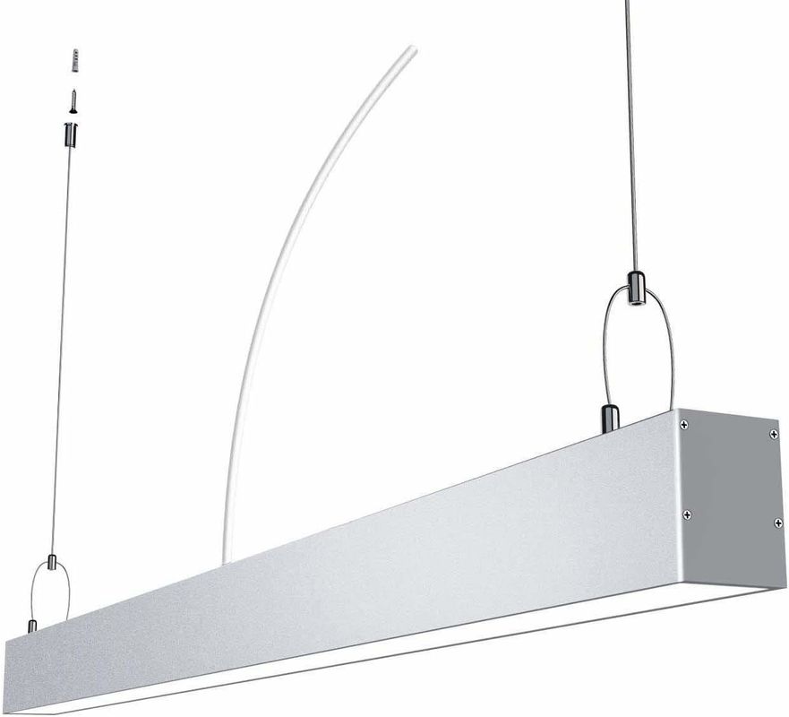 Het hoge Beëindigen leidde omhoog neer het Profiel LEIDENE van het Strook Lichte Aluminium Lineaire Tegenhanger Opgezette Gang