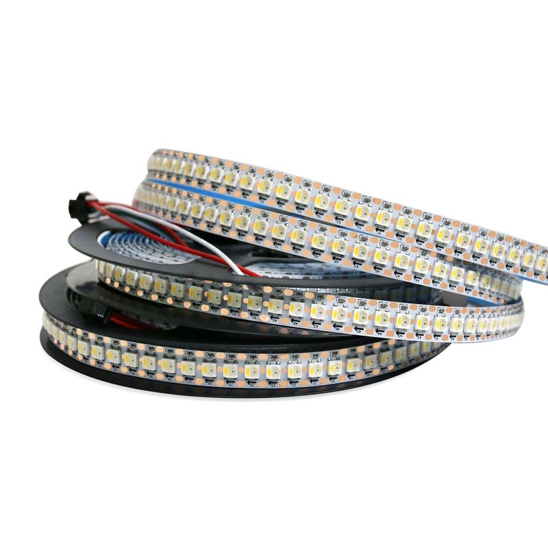 Individueel van de LEIDENE leidde de Flexibele Kleur Strook Adresseerbare Droom Lichte Strook 5V 12V RGB SK6812