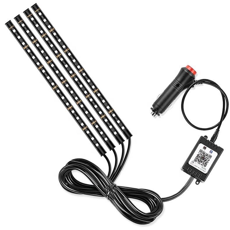 SMD 5050 van RGB Gewijzigd de Lamp LEIDENE van Autolichten de Atmosfeerlicht Autobinnenhuisarchitectuur