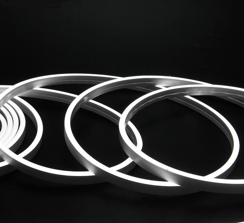 De flexibele Geleide Strook gelijkstroom 12V 24V 6 X 12mm van het Neonsilicone Openlucht Waterdicht Neonteken