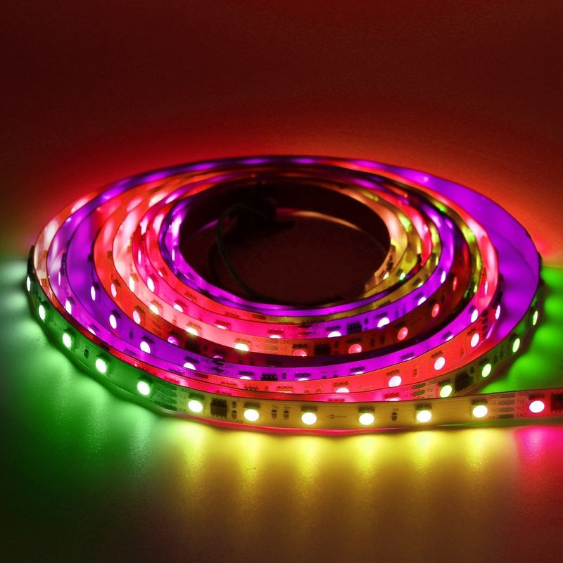 Adresseerbare RGBIC 5050 Digitale Geleide Lichte Strook 60leds/M van SMD de Adresseerbare Geleide Strook van 24v